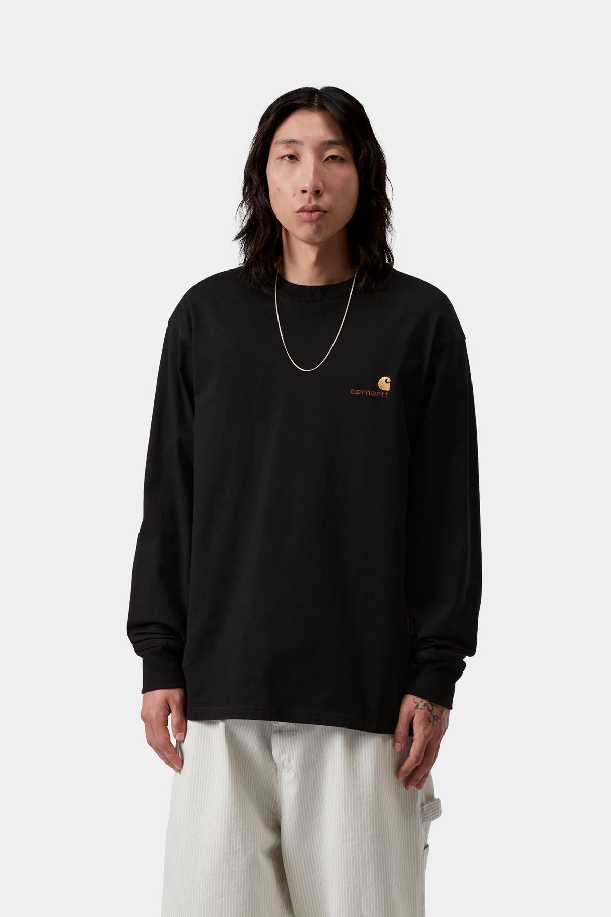 American Script Long Sleeve T-Shirt - Carhartt WIP Premium