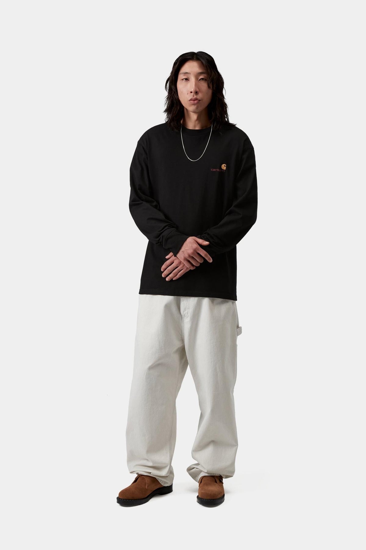 American Script Long Sleeve T-Shirt - Carhartt WIP Premium