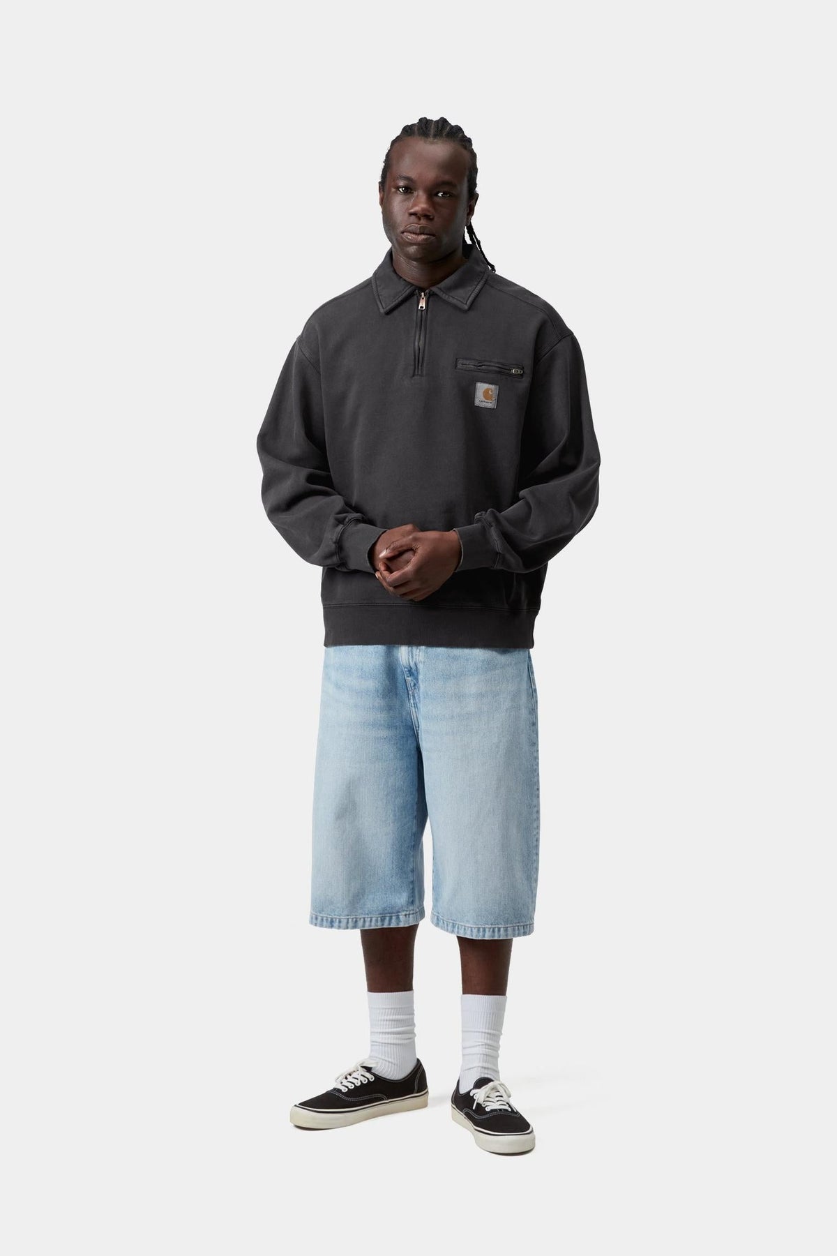 Half Zip Detroit Sweatshirt - Carhartt WIP Quality