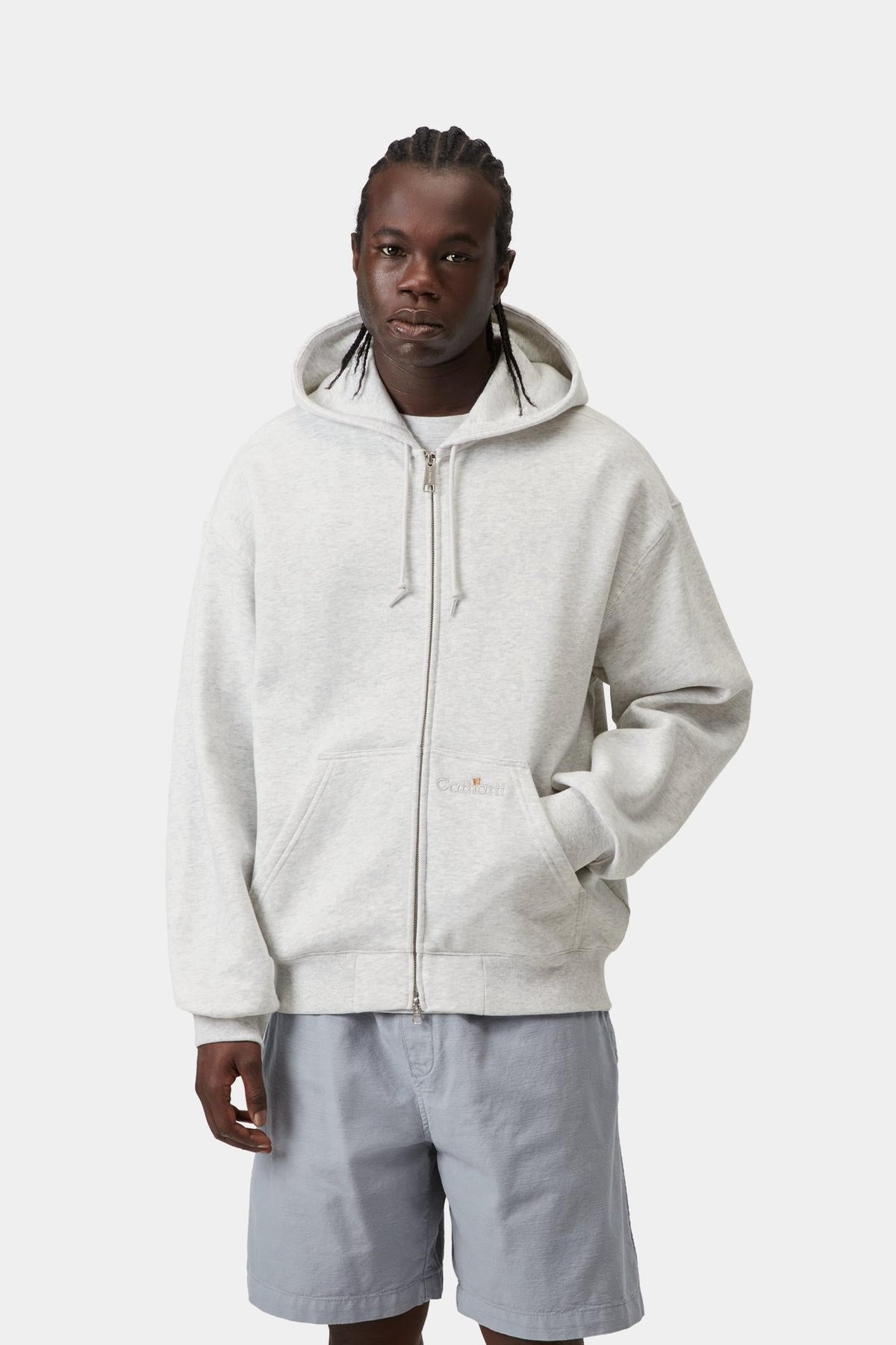 Hooded WIP Label Sweat Jacket - Carhartt WIP Latest