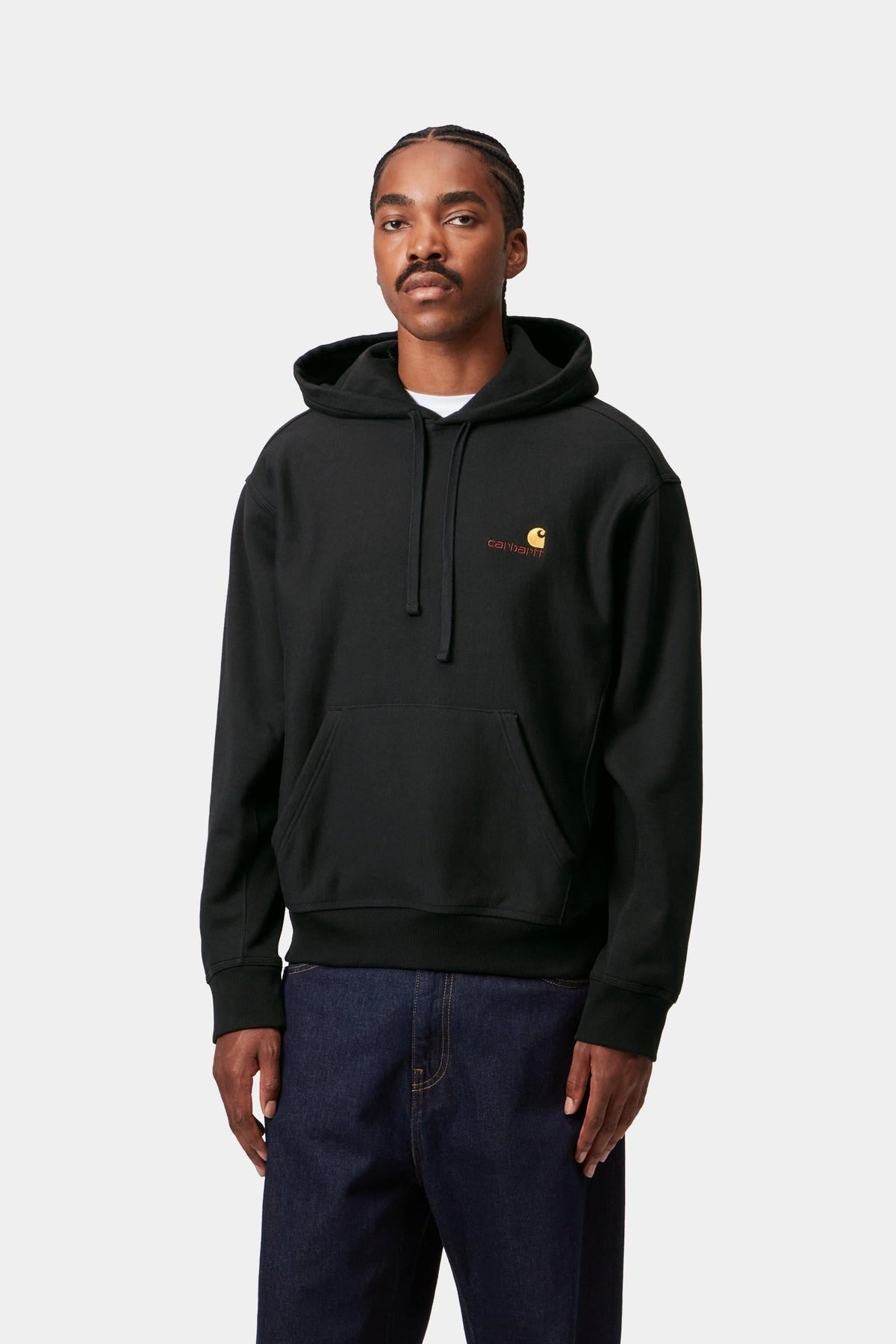 Hooded American Script Sweatshirt - Carhartt WIP Latest