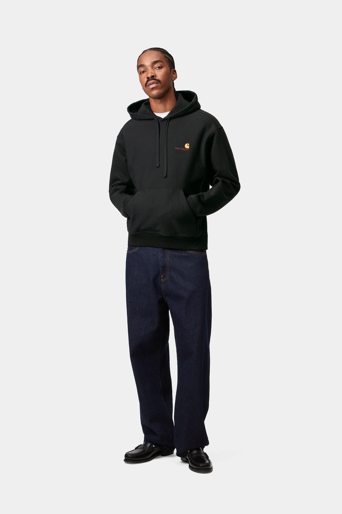 Hooded American Script Sweatshirt - Carhartt WIP Latest