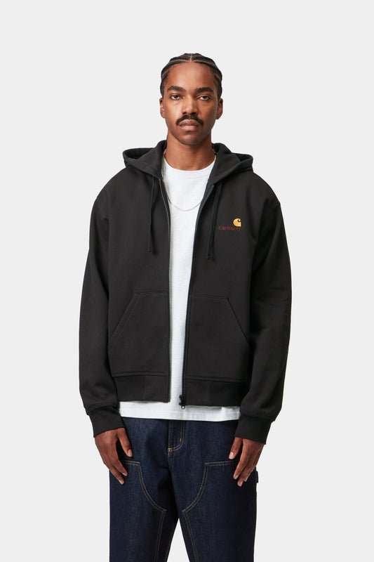 Hooded American Script Jacket - Carhartt WIP Signature