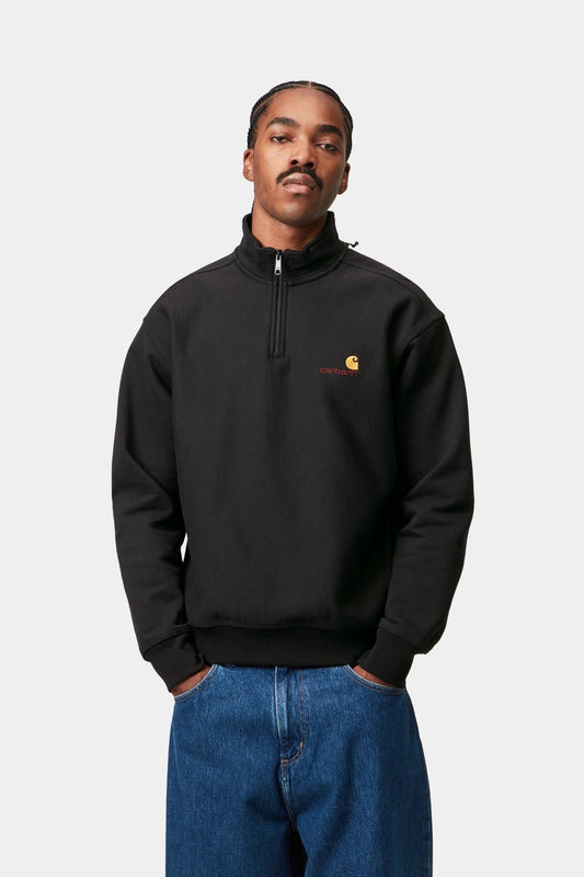 Half Zip American Script Sweatshirt - Carhartt WIP Everyday